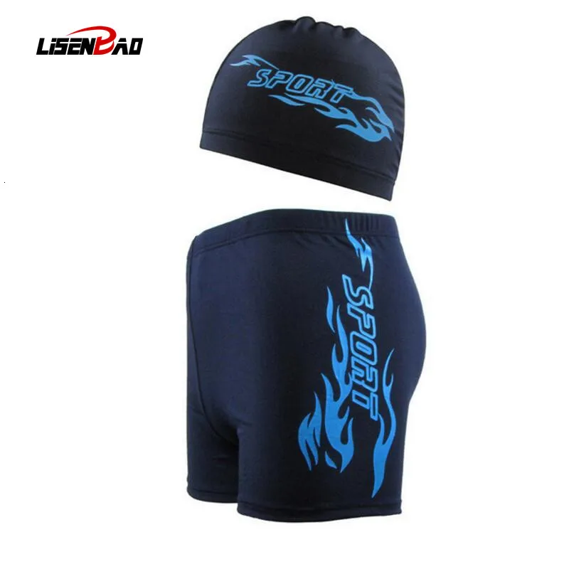 2019 Новый Для мужчин плавательные костюмы для детей пикантные кепки шорты морская