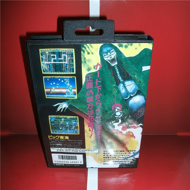 MD games card Battle Mania Japan Cover с коробкой и руководством для MegaDrive Genesis игровая консоль 16
