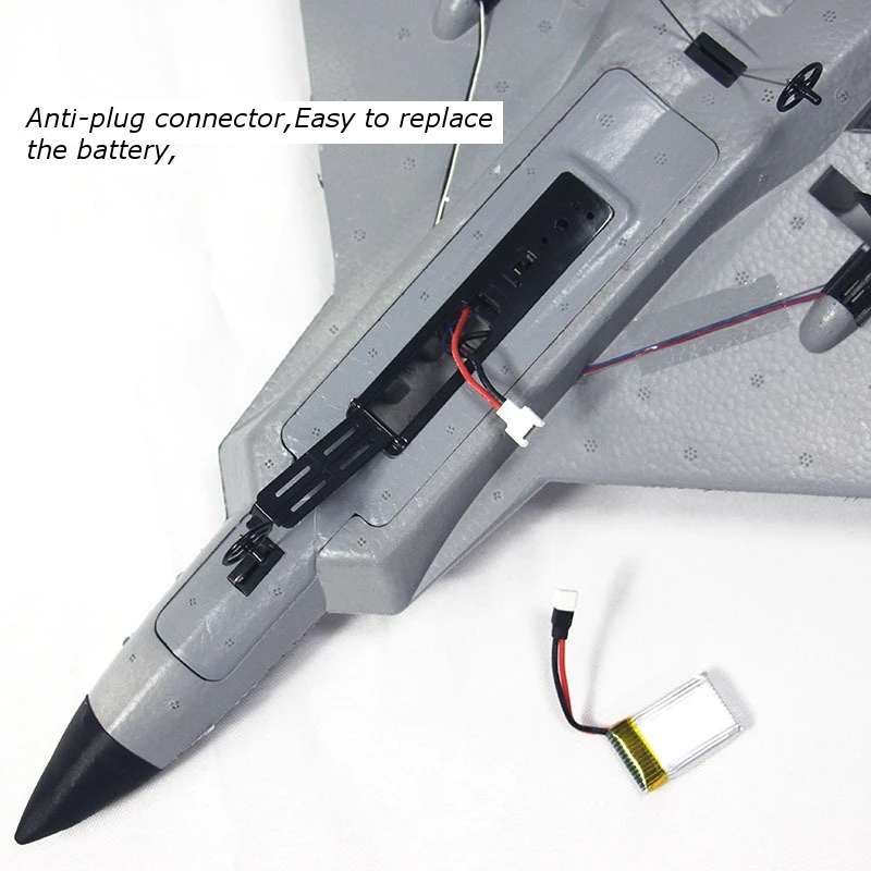 Новое поступление FX-822 F22 2 4 ГГц 290mm размах крыльев EPP RC истребитель пульт
