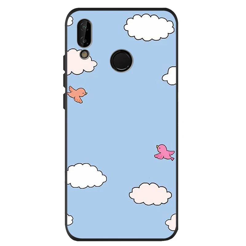Мягкий силиконовый чехол для Huawei 40 30 20 10 9 Lite Pro P smart 2019 Y6 Prime2019 Y9 2018 | Мобильные