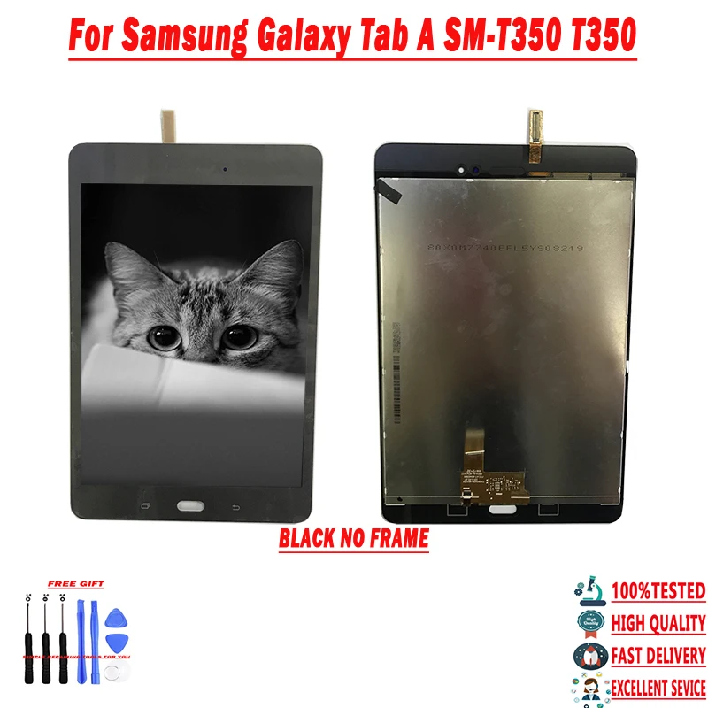 8.0&quotFor Samsung Galaxy Tab A SM-T350 T350 LCD Display + Touch Digitizer Screen Assembly For Display+Tools | Мобильные телефоны