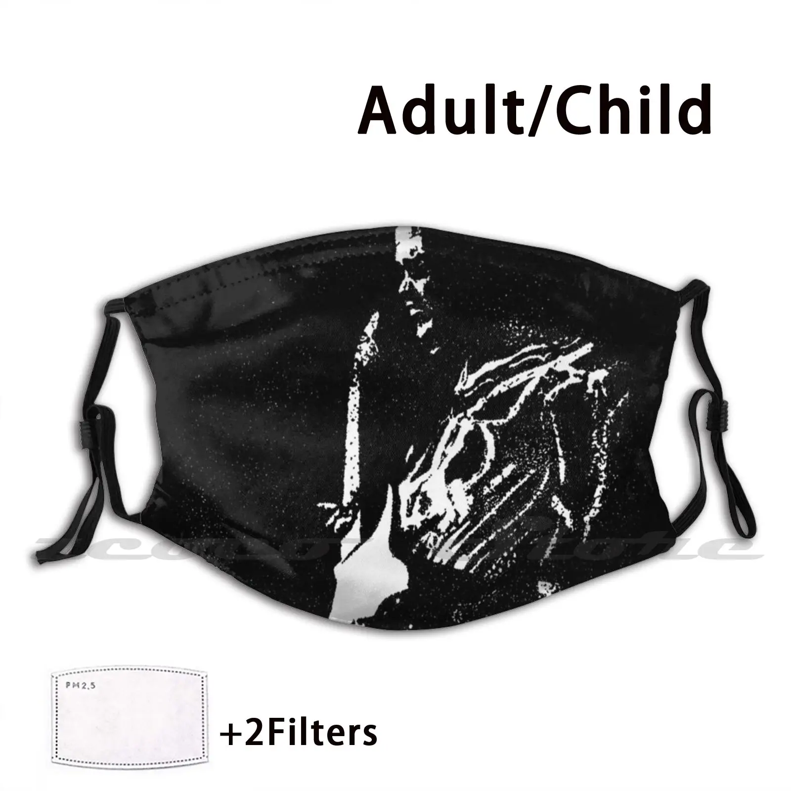 Оригинальная художественная маска Island Of Wight для взрослых и детей моющаяся