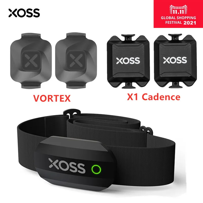 

Умный Фитнес-датчик сердечного ритма XOSS X1, Bluetooth, спидометр
