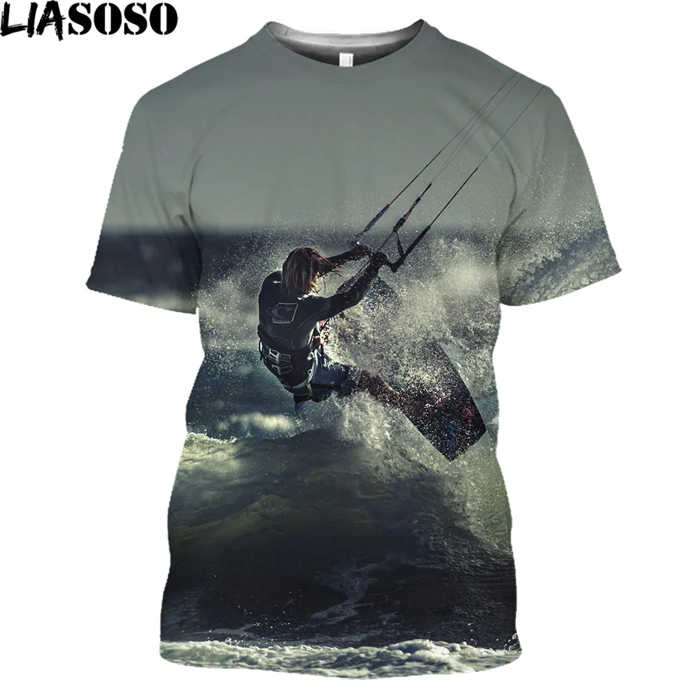 

Summer Surfing Printed T-shirt Homme Seaside Harajuku Shirt Streetwear Men Short Sleeve Tee Shirt Casual Beach Oversize Tops