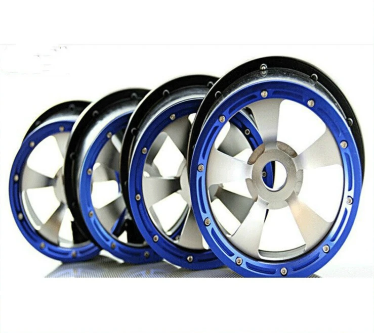 Комплект пластиковых ступиц колеса и граница Beadlock подходит для 1/5 GTB Racing HPI ROVAN ROFUN