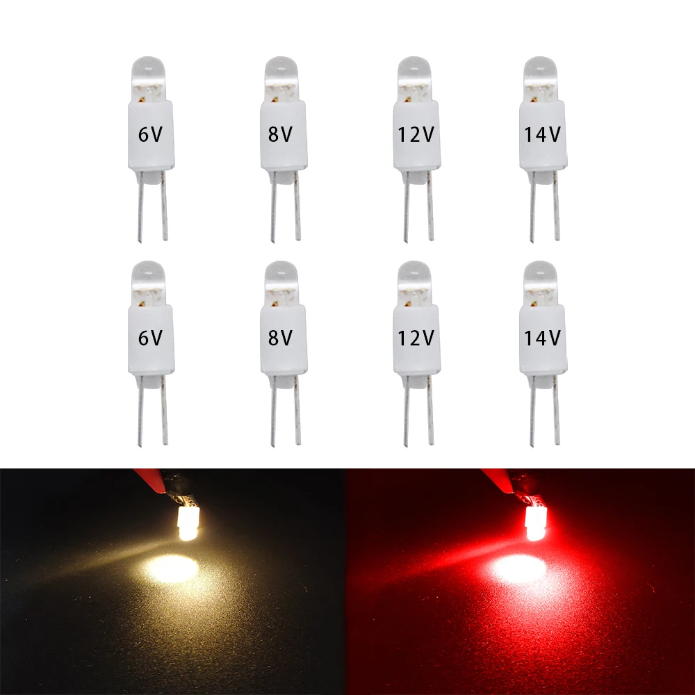 10x AC6.3V аудио оборудование освещение Bi-Pin стильные светодиодный ные лампы Замена 8В