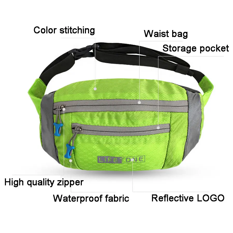 Велосипедная поясная Беговая прогулочная сумка на талию наружная походная