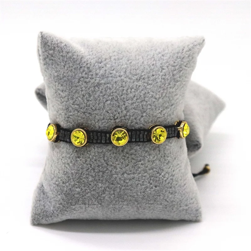 

ZHONGVI Rhinestone Bracelet For Women 2021 Miyuki Bracelets Jewelry Gift Hand Made Mexican Fashion Pulseras Mujer Moda Wholesale