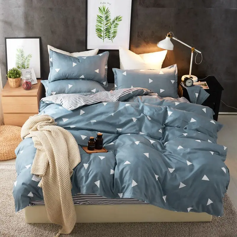 Adult Kids Boy Girl Soft Cotton Bedding Set New Fashion Bed Linen Single Twin Queen King Size 150x200 180x220 200x230 220x240 cm | Дом и сад