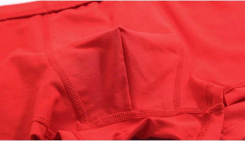 Боксеры мужские из хлопка пикантное нижнее белье трусы-шорты с выпуклым