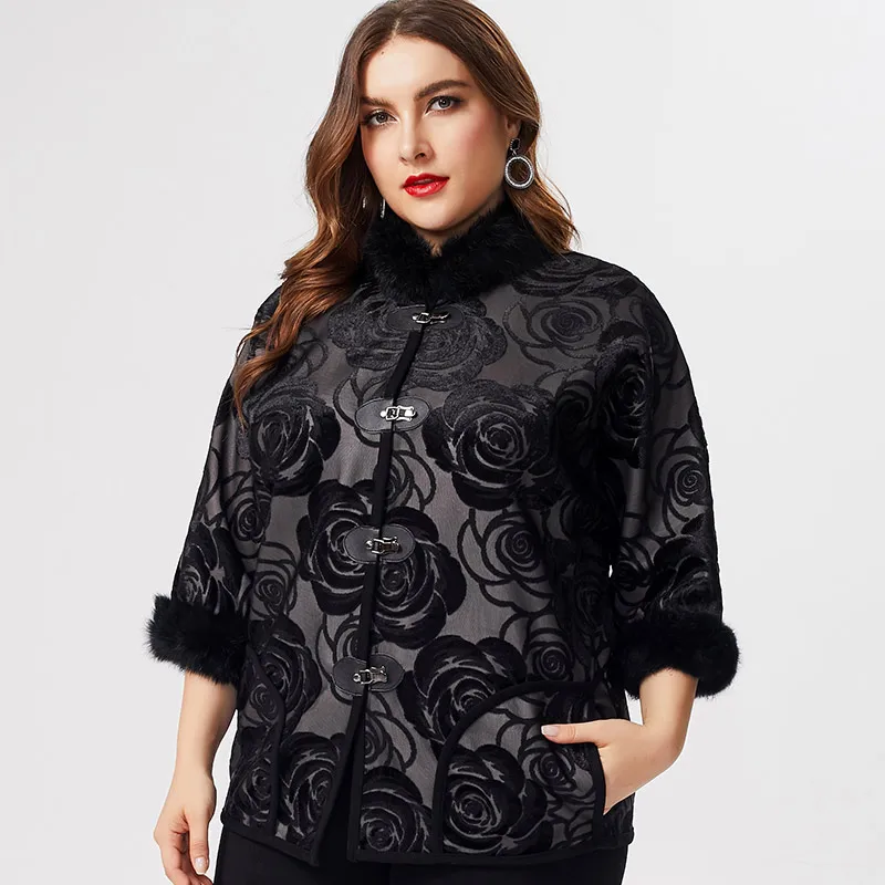MG 2019 осень размера плюс зимние женские пальто и куртки модные дамские винтажные