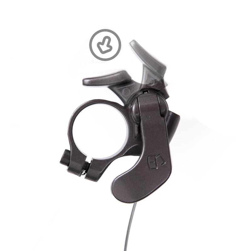 MTB горный велосипед рычаг дистанционной блокировки вилка провод Блокировка