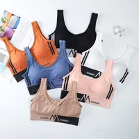 womens cotton underwear lace top womens sports bra girls comfort fashion tank up seamless sports top brassiere sexy tube tops