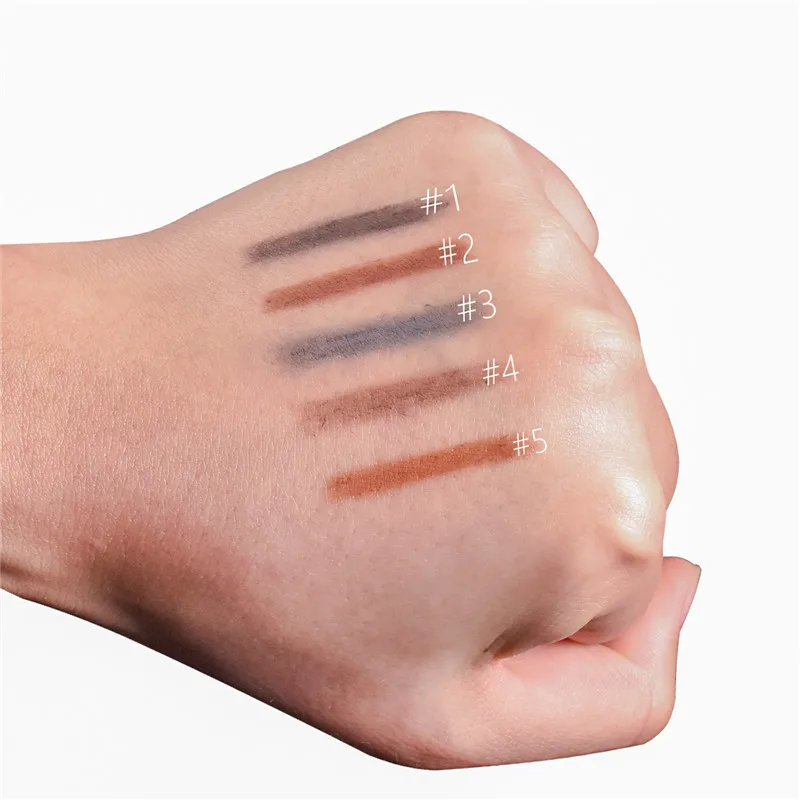 BeautyBigBang, 5 цветов, двухсторонний карандаш для бровей, водостойкий, стойкий, натуральный, вращающийся, треугольный, для бровей, тату, ручка для макияжа
