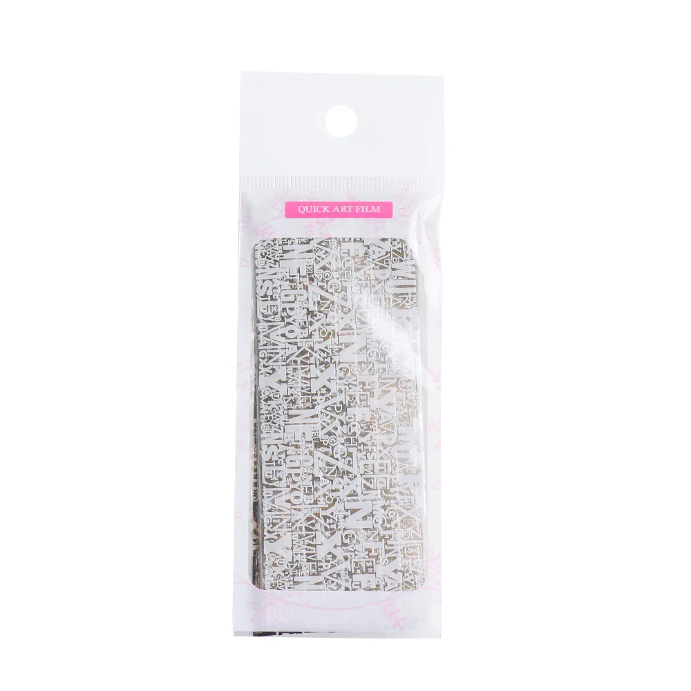 

10Pcs Transfer Foil For Nails English Letters Nail Stickers Alphabet Sliders For Manicure Cool Graffiti Nail Wraps Tattos