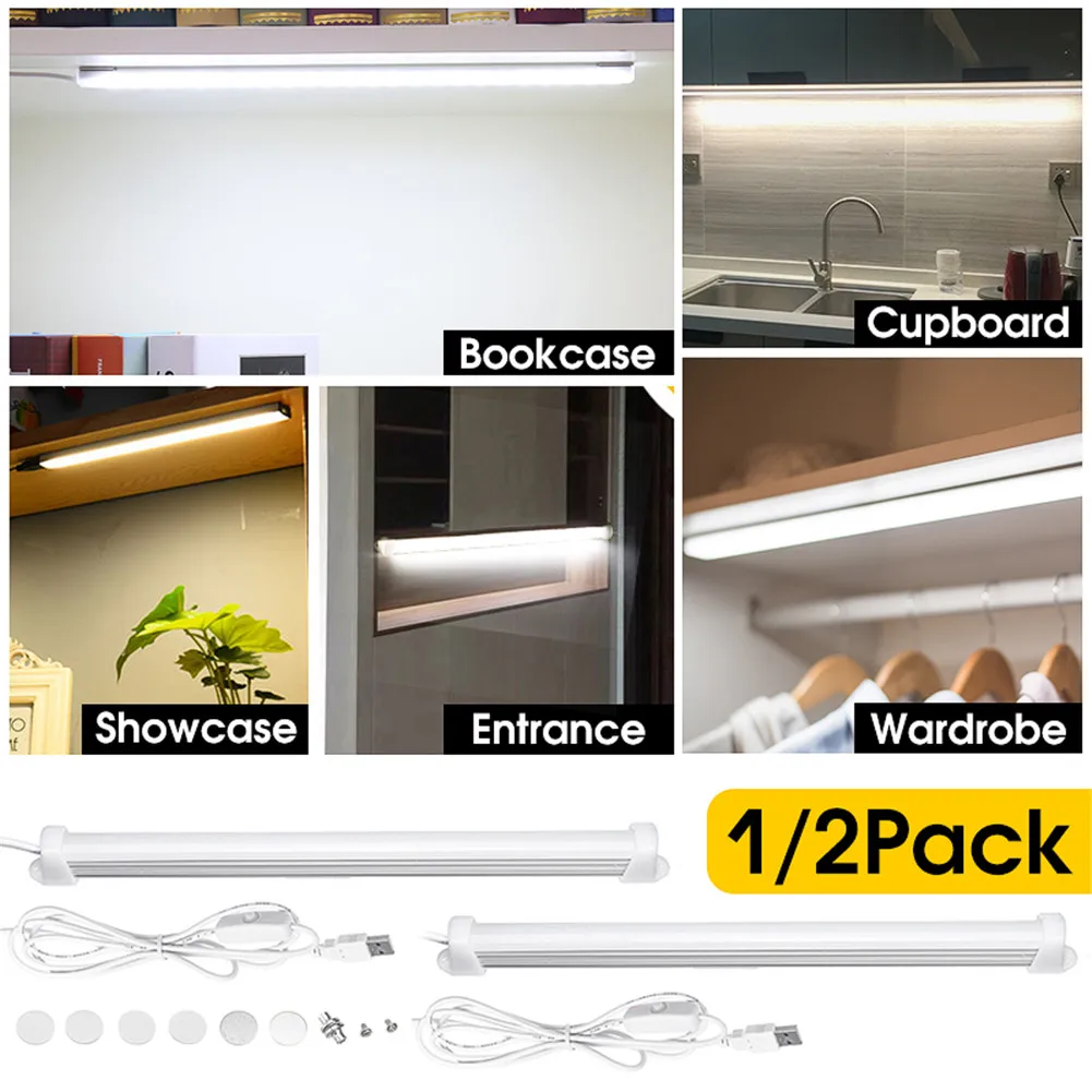 

LED Night Lights for Under Cabinet Closet Kitchen Cupboard Shelf Lighting for Counter LB88