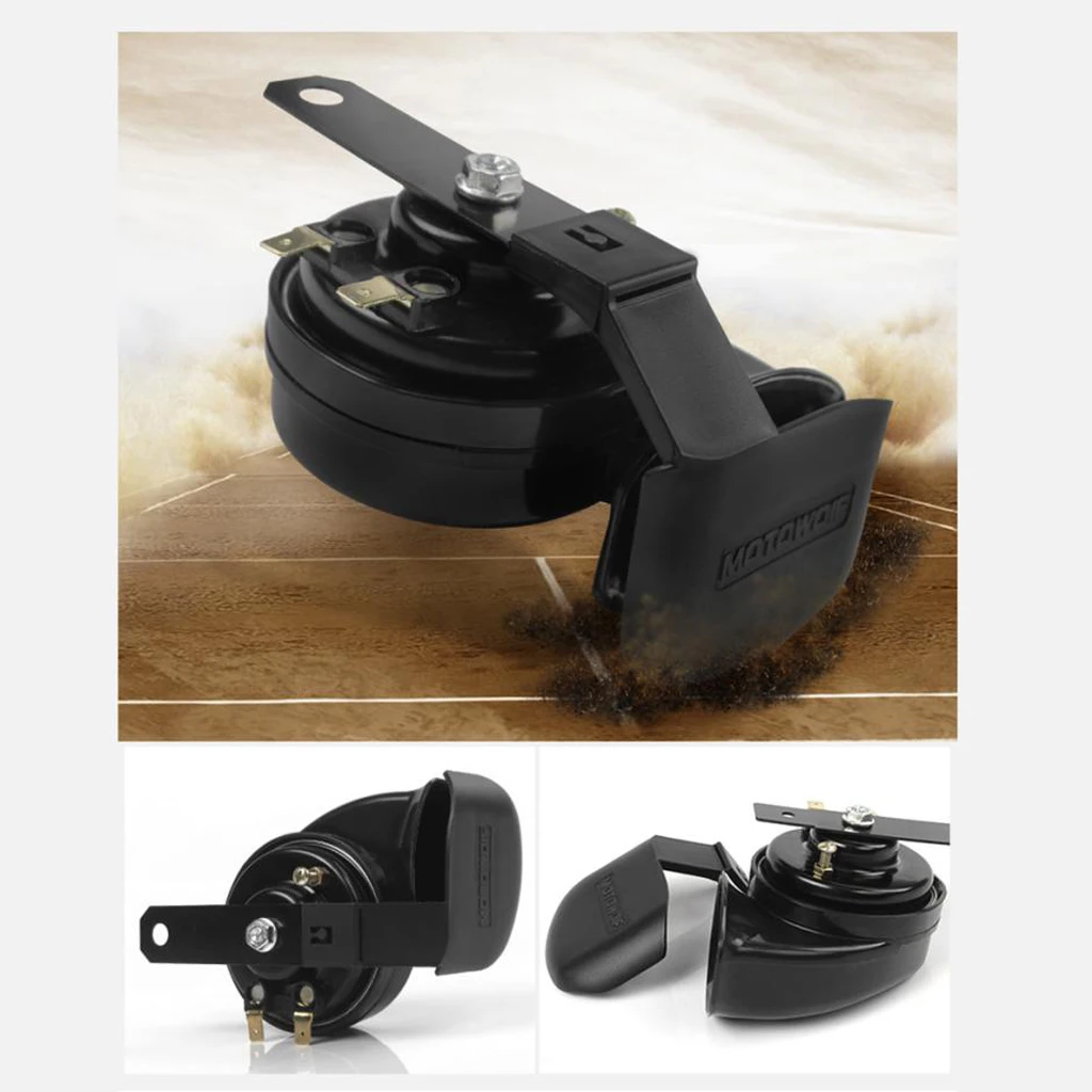 Универсальный громкий динамик улитки 12 В для мотоцикла/автомобиля 110 дБ 510 Гц