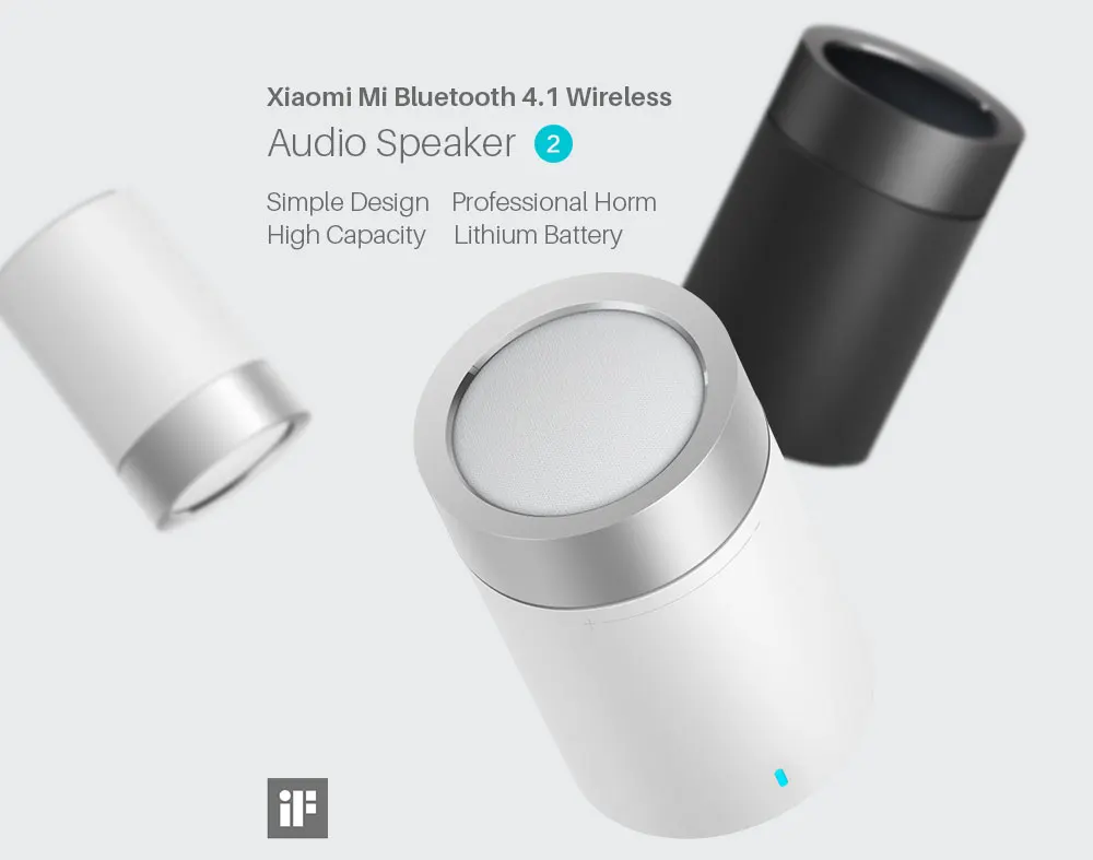Xiaomi mi Cannon Bluetooth динамик 2 Bluetooth 4,1 Беспроводной портативный mi ni Hands-free MP3-плеер встроенный аккумулятор mi c 1200 мАч