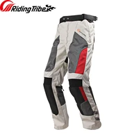 motorcycle pants waterproof breathable warm all season motocross rally rider riding protection trousers with 4pcs kneepads hp 12