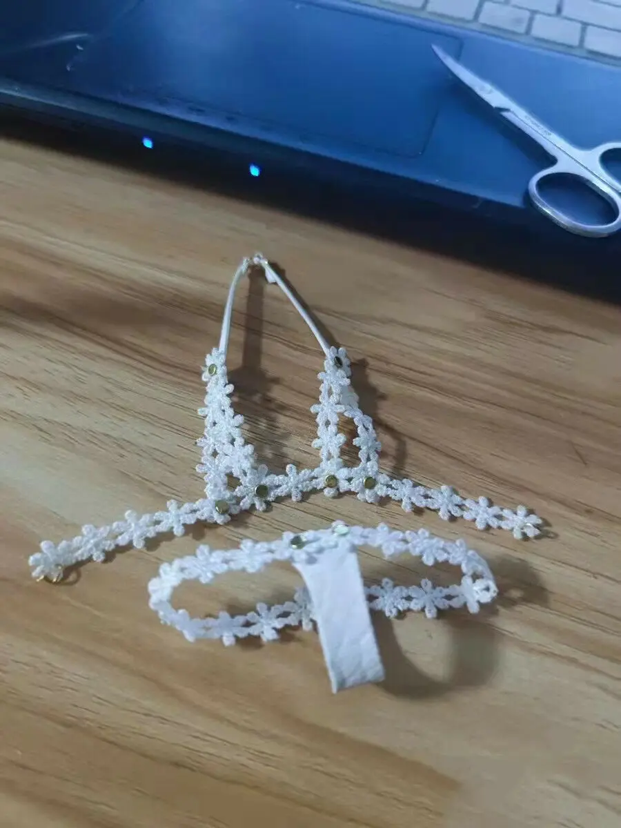 

1/6 Scale Female Soldier Accessories Homemade Underwear Model for 12" Doll