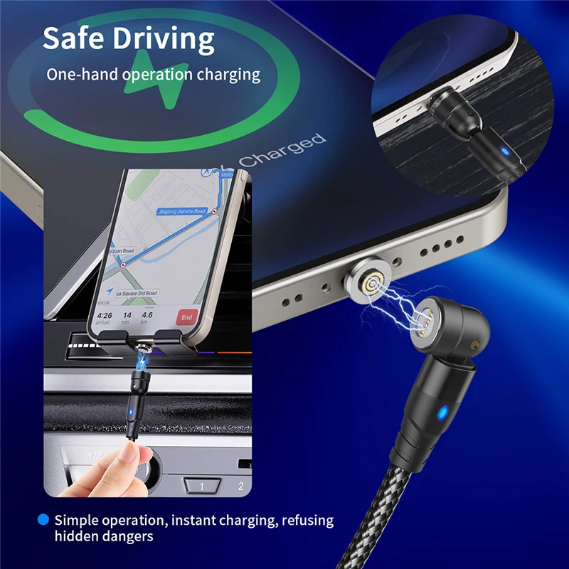 Магнитный кабель 60 Вт быстрая зарядка 4 0 USB C к Type PD для быстрой зарядки Huawei P40