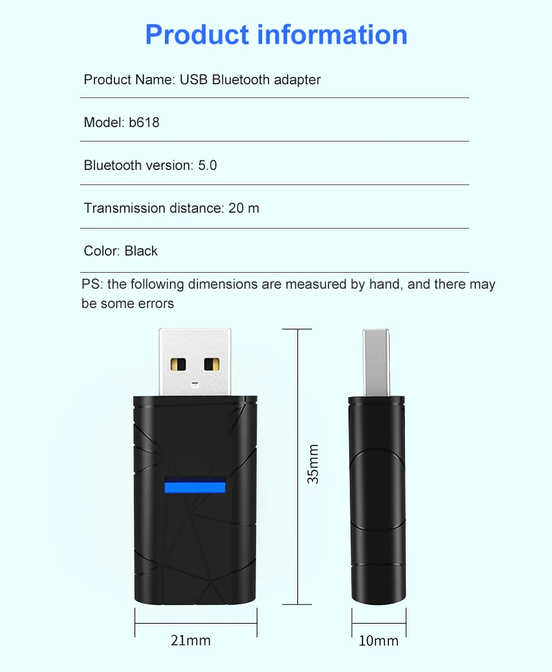 USB 5 0 Bluetooth приемник адаптер для PS5 PS-4 контроллер Беспроводной аудио широкое