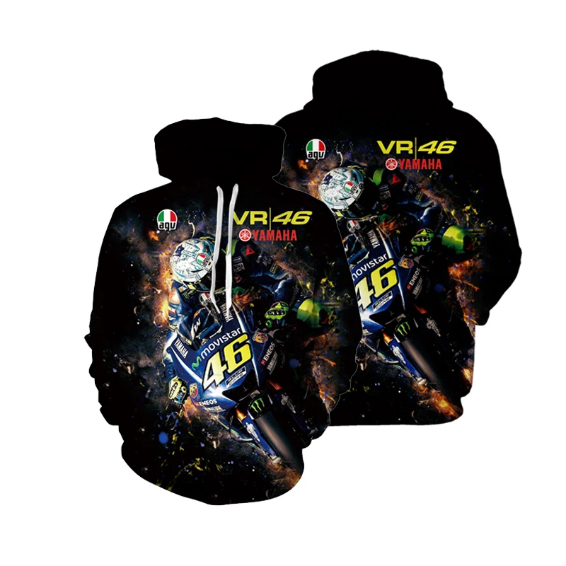 

2021 Fashion Men's Hoodie Race Car Motorcycle 3D Printing Hoodie Beast Harajuku Street Unisex Casual Jacket Sportswear