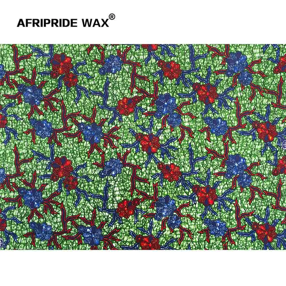 Африканская ткань Анкары Высокое качество оптовая продажа Африканский цветок 100%