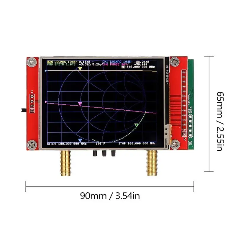 

NanoVNA V2 3G Vector Network Analyzer Tester Antenna Analyzer Shortwave S-A-A-2 Nano Vna Cable Tracker