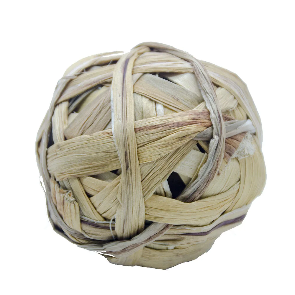 Помпон для домашних животных шарик воды трава помпон кролик игрушка ног попугай