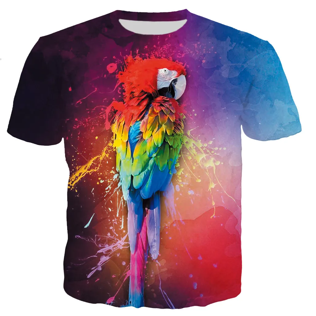 

Summer New Style Student Casual Style Streetwear T-shirt New Fashion And Cool Men And Women 3d Printing O-neck T-shirt