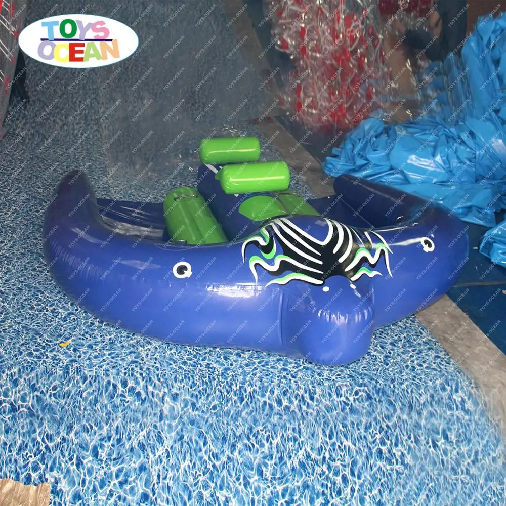 3x3 м надувная летающая рыба с индивидуальным дизайном водные спортивные