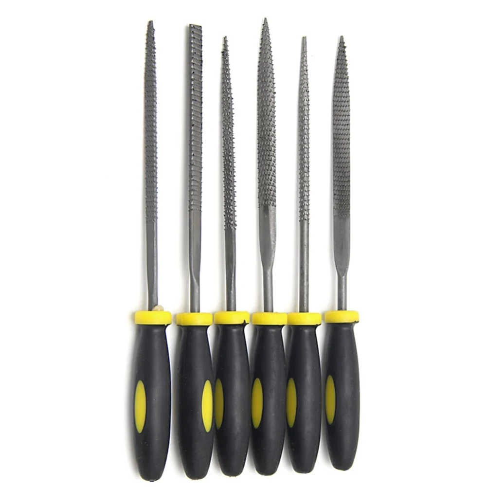 

6Pcs 140mm Mini Metal Filing Rasp Needle File Wood Tools Hand Woodworking