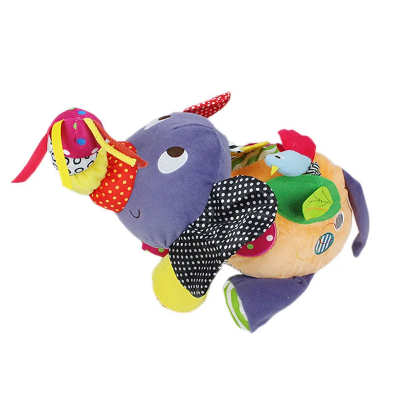 

Детская плюшевая кукла, мягкий слон, коляска, bb набор, колокольчик, автомобиль, кровать, подвесное мобильное образование, детские игрушки G0319