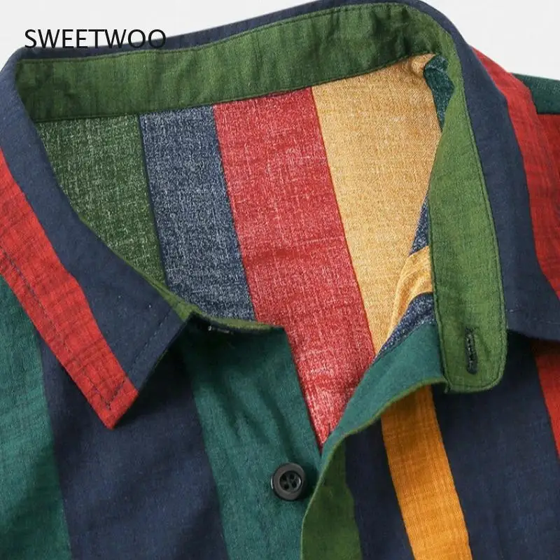 

2021 Summer Men's Suit Fashion Print Short-Sleeved Lapel Shirt Casual Shorts Streetwear Beach Men's Suit 2-Piece Setes