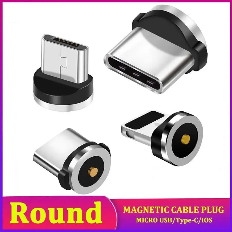 Магнитный Кабель с разъемом типа C Micro USB Lightning зарядный кабель кабель|Кабели для
