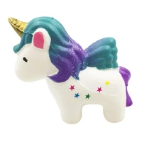 jumbo kawaii squishy unicorn horse soft slow rising scented squishies kids grownups stress relief squeeze toys toy 12115 cm