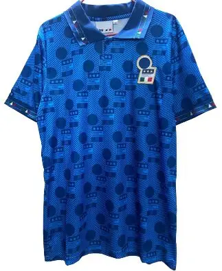 Итальянские ретро трикотажные изделия 1994 Роберто Baggio Camiseta Home Away Foootball