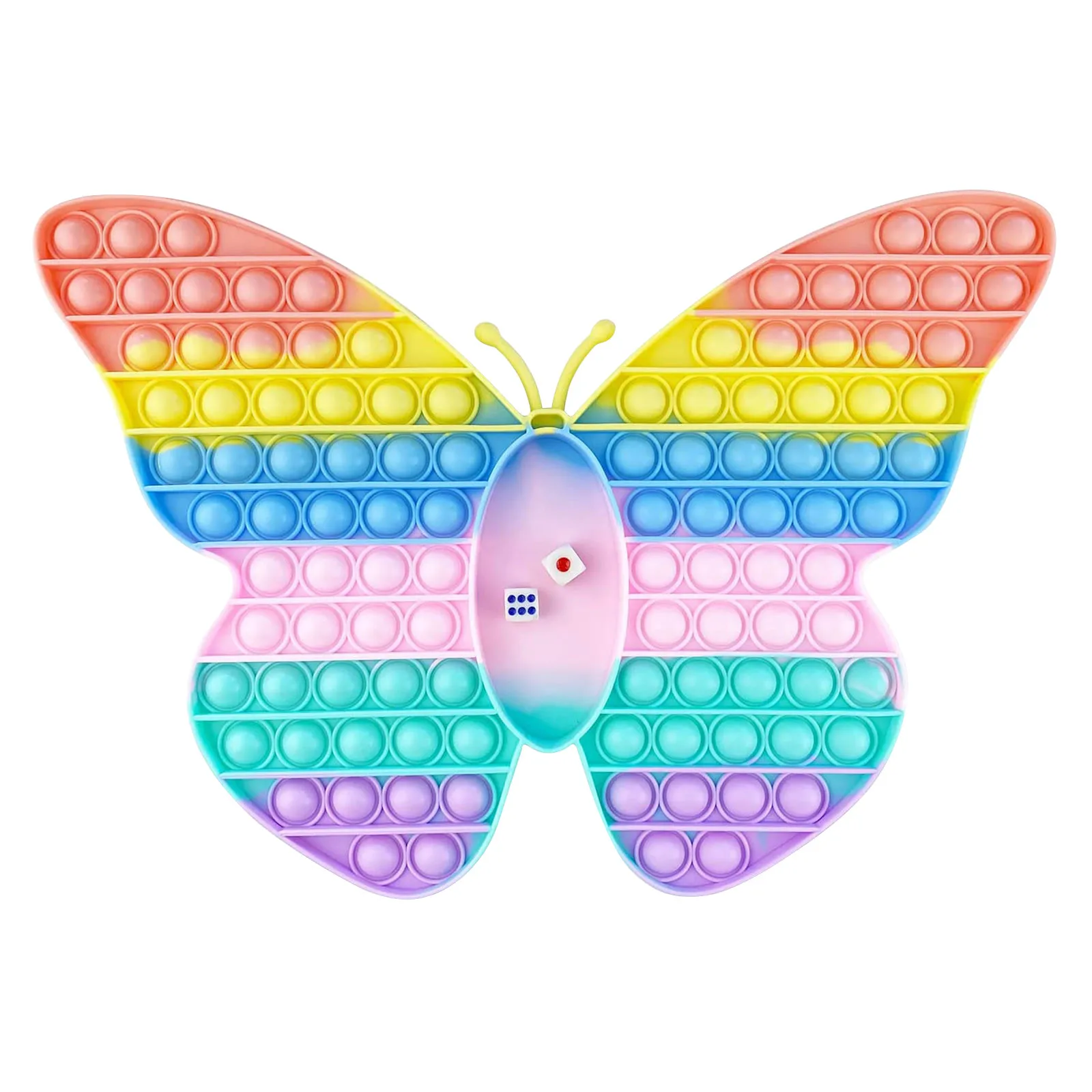 

Children's Fingertip Push-Silicone Fidget Desktop Stress Relief Sensory Toys Bubble Fidget Sensory Toy Autiste антистресс