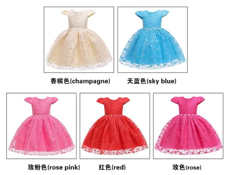 Красное рождественское платье костюм для девочки Детские платья девочек детское