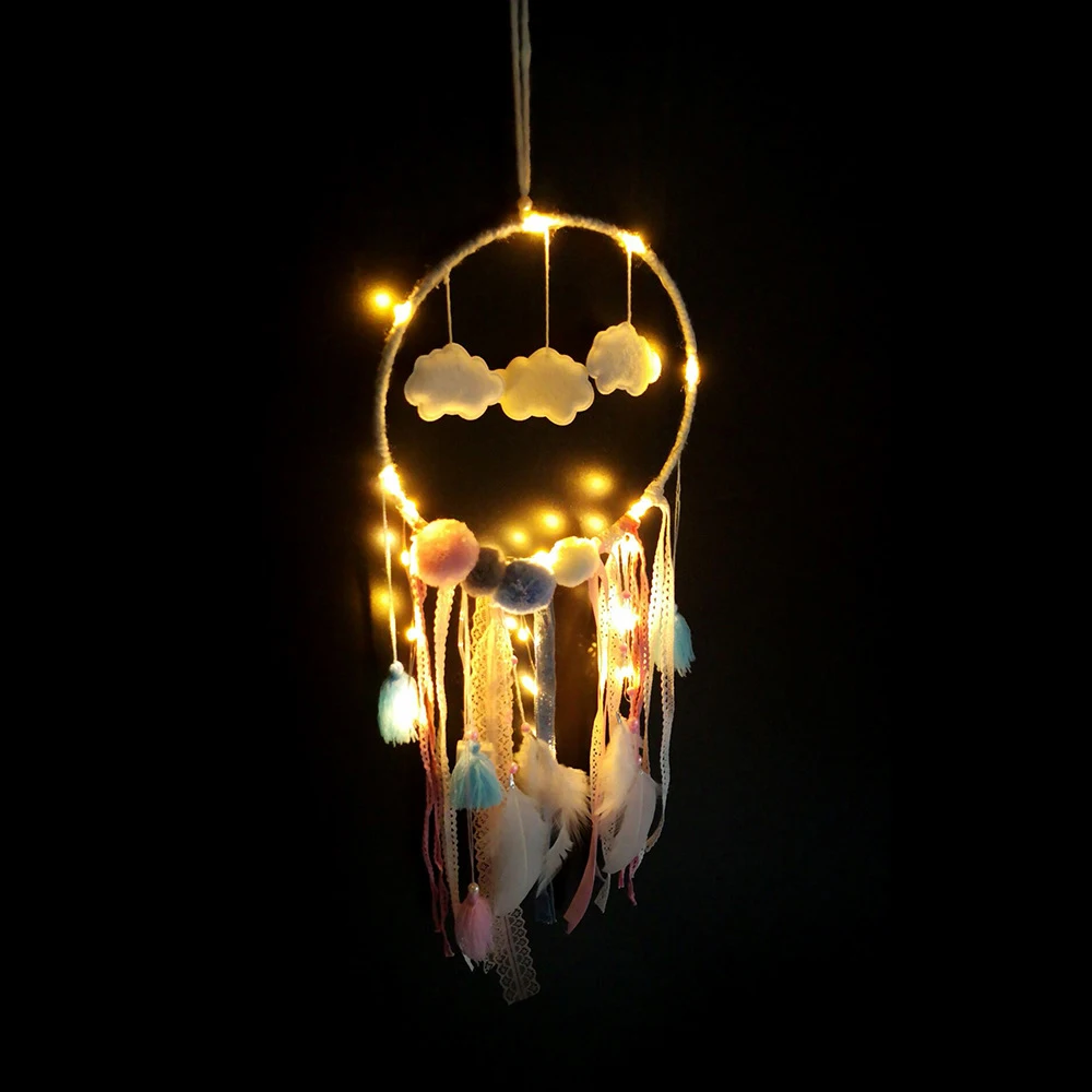 Набор Ловец снов сделай сам для дома Настенный декор комнаты маленьких девочек