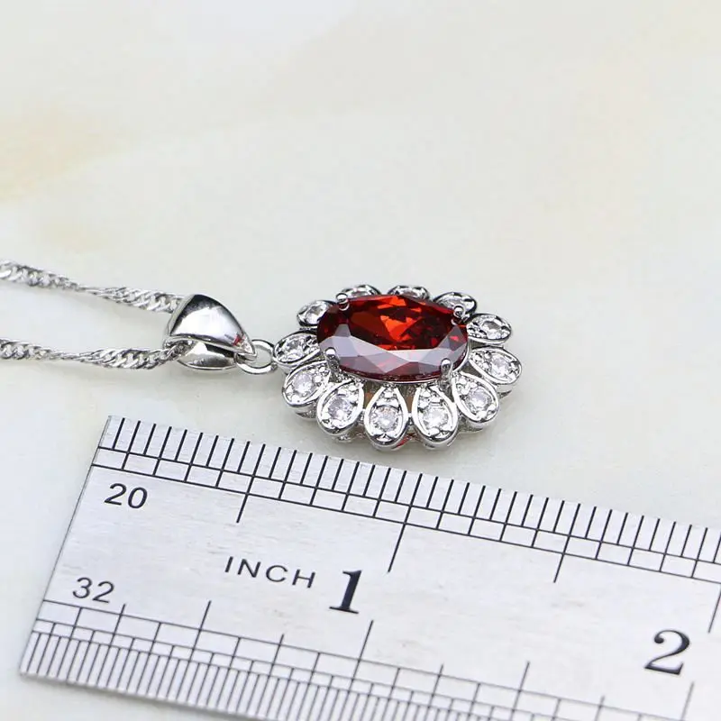 Женский ювелирный комплект из колье серёг и кольца серебра 925 пробы | Украшения