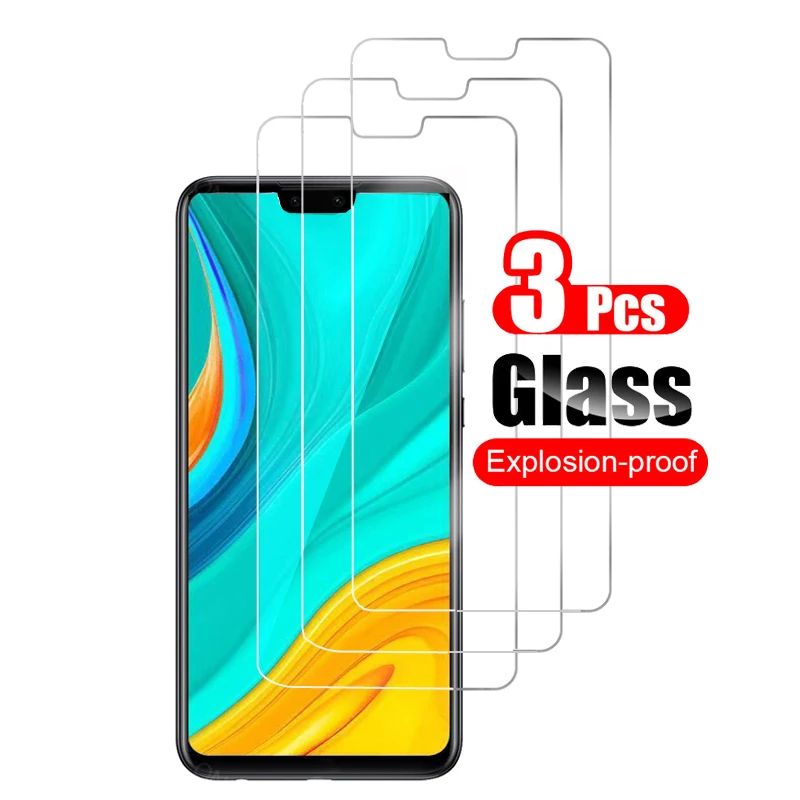 

Закаленное стекло для Huawei Y8s Y8 s 3 шт., Защитная пленка для экрана Huawei Y8S, Y8P, Защитное стекло для телефона 9H, прозрачная защита