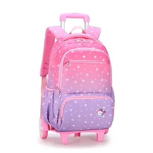 2021 Детские рюкзаки на колесиках съемные детские школьные сумки с 3 колесиками для лестниц детские школьные сумки на колесиках для девочек чемодан сумки для книг