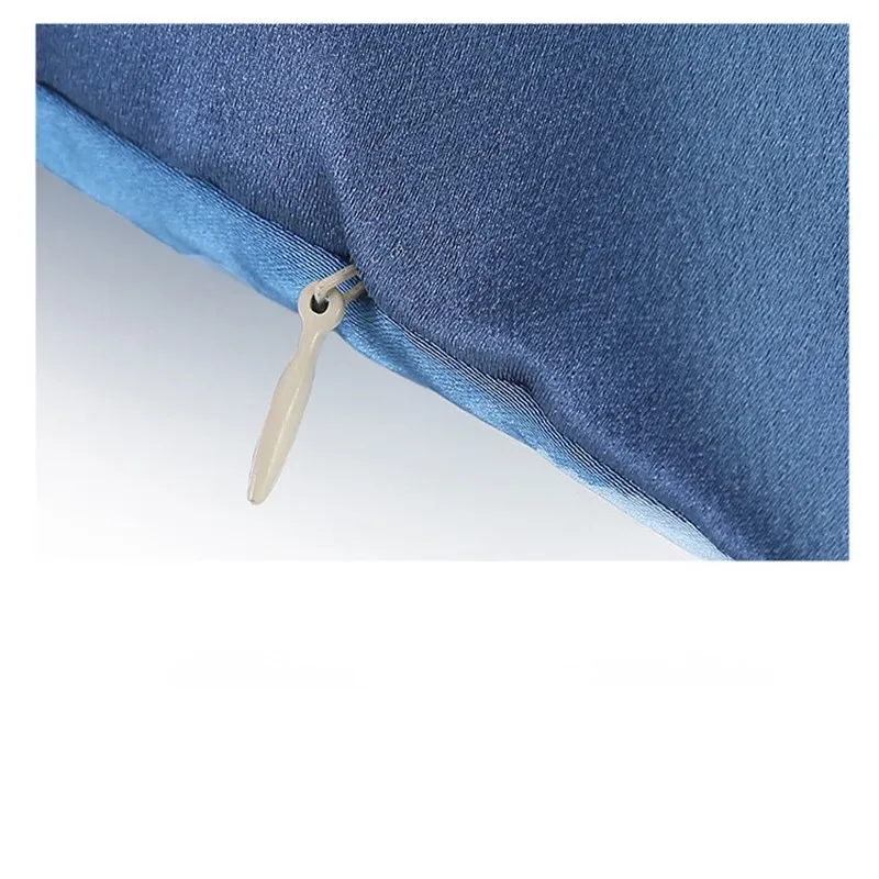 Легкая Роскошная синяя серия наволочка для дивана простая Геометрическая