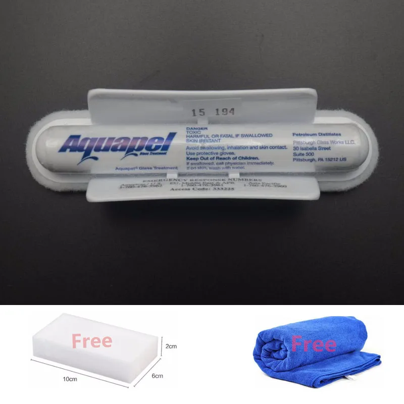 Очистка лобового стекла автомобиля стеклоочистители Aquapel стеклоочистители лобового стекла автомобиля стеклоочистители лобового стекла вода дождь стеклоочистители+ губка