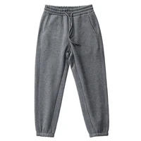 heavy polar cashmere pants men s trendy winter new fleece thick loose leisure tappered sports pants