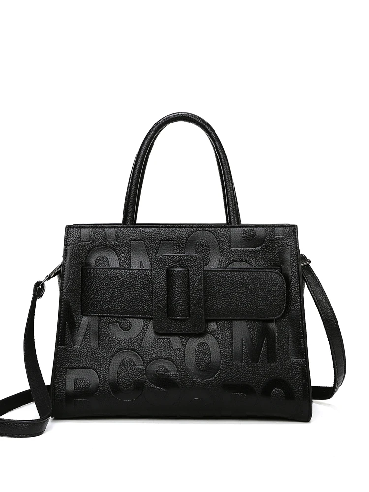 

NEW Fashion Women Handbag PU Leather Tote Bag Large Capacity Crossbody Bags Ladies Shoulder Bag Famous Brand Bolsas Feminina