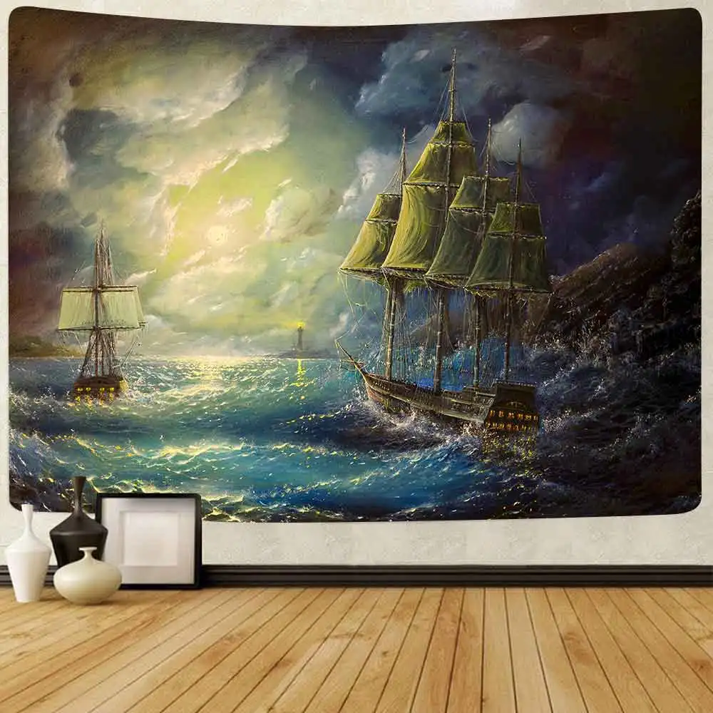 Simsant Superhero Theme Tapestry Cartoon Movie Psychedelic Mural Hanging Tapestries for Living Room Bedroom Dorm Home Decor | Дом и сад