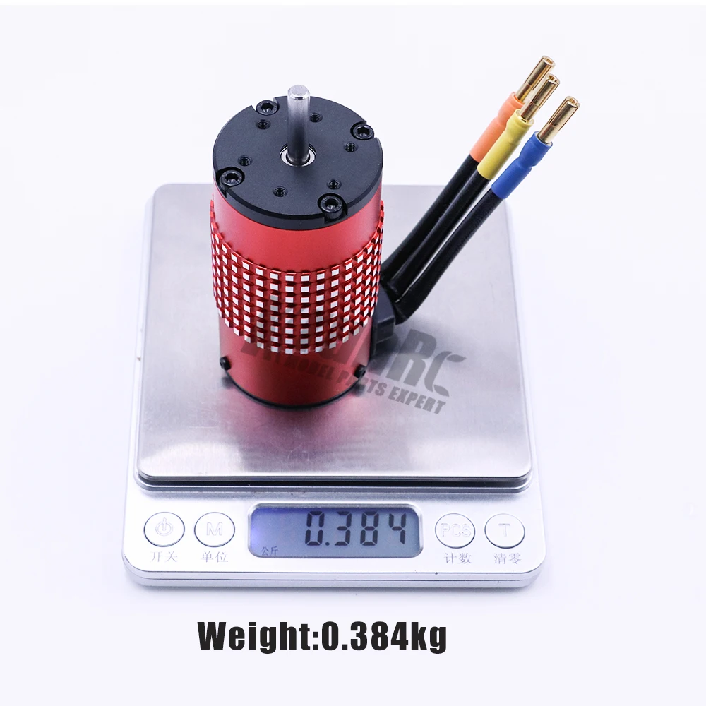 KrunRc Leopard Hobby 4274 бесщеточный мотор 2200KV 4-полюсный для RC 1/8 автомобиля | Игрушки и